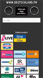 Mobile Screenshot of deutschland.fm
