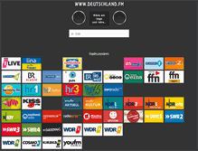 Tablet Screenshot of deutschland.fm